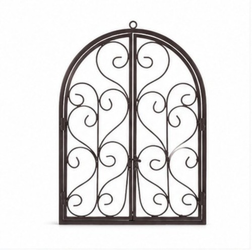 Farmhouse style brown iron - style,