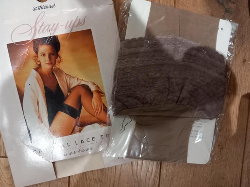 New vintage stay stockings - new, up