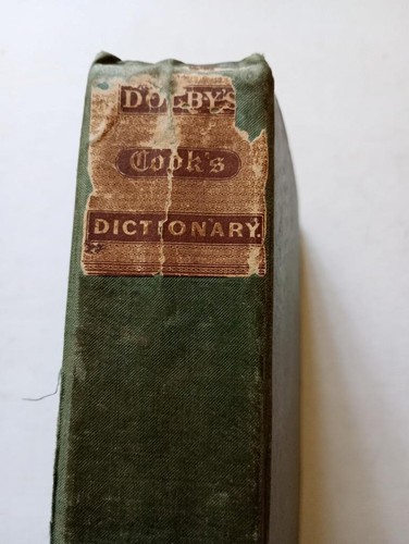 The cook dictionary and - dictionary,
