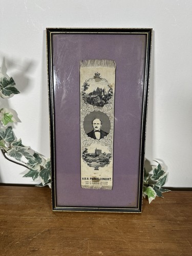 Antique silk bookmark - antique, j&j
