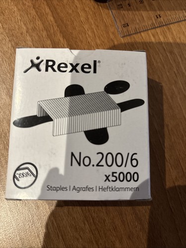 Rexel county 200 staples - rexel, 200/6