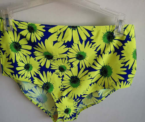 Pour moi yellow floral deep - floral,