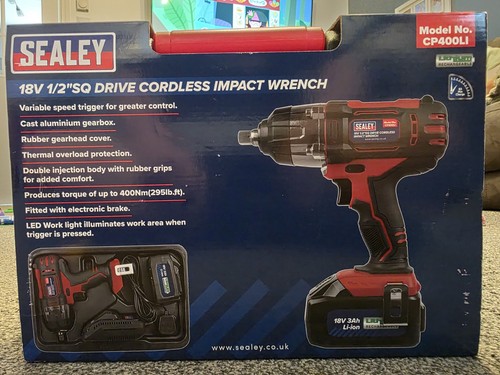 Sealey cp400li 18v - cp400li,