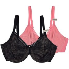 Ladies Underwired Full Cup Bra Big Womens Large Pretty Uk New Plus Size Next Day