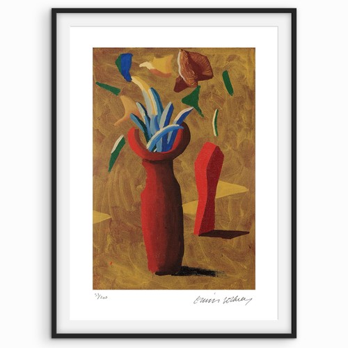 David hockney signed - -, two