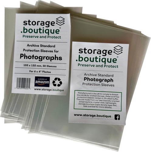 Photograph protection sleeves - protection,