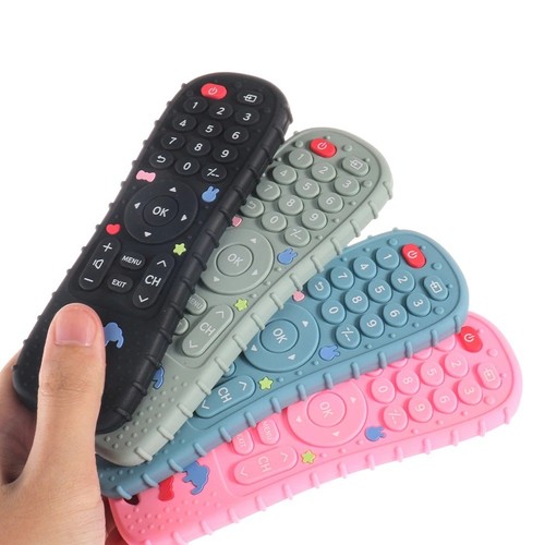 Silicone baby teether - teether, tv