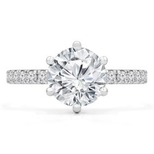 0.98 CT Round SI1 F Diamond