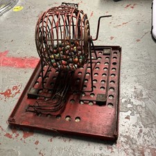 Original 1950 Bernard Bingo Cage.