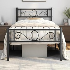 Yaheetech 3ft Single Metal Bed