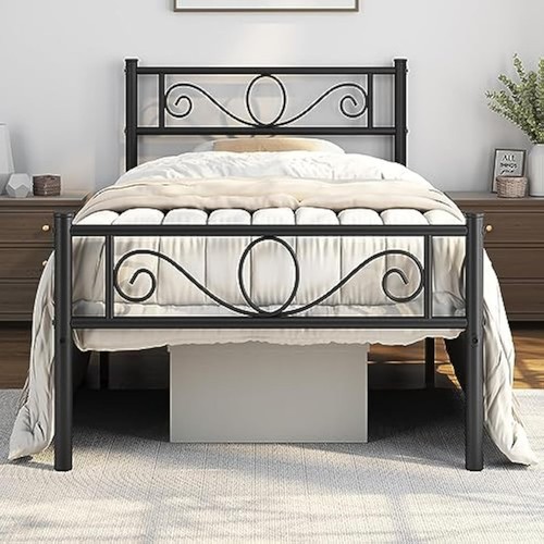 Yaheetech 3ft single metal bed - 3ft,