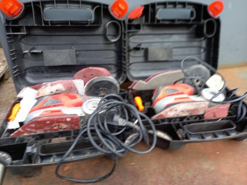 Two black and decker - , sanders