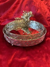 Round Silver Decorative