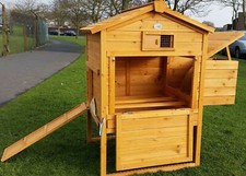 LARGE CHICKEN HEN HOUSE COOP POULTRY ARK RUN BRAND NEW GRANARY DESIGN