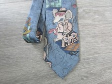 Novelty Mouse Mafiosi Wanted Help Tie by New World