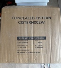 Concealed Cistern Unit CISTERN002W -  W.350 mm x H.325mm  D.145.  RRP £69.00