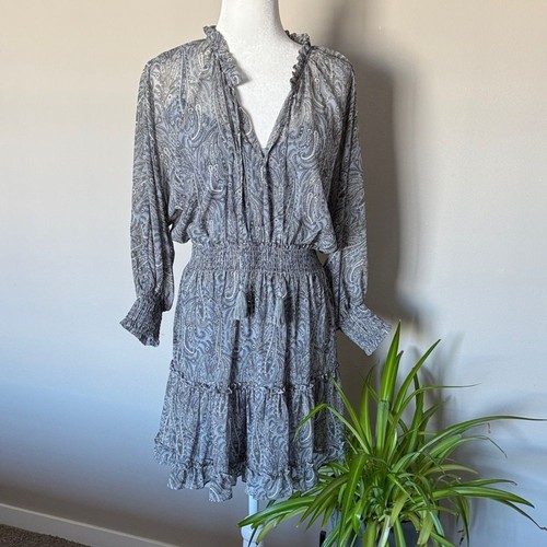 Lovestitch gray blue paisley - gray/blue,