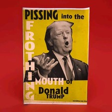billy childish Pissing Into The Frothing Mouth Of Donald Trump Official Release.