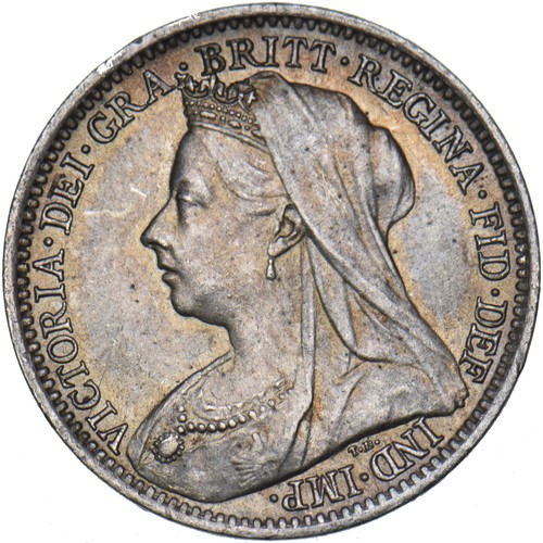 1901 threepence victoria - 1901,