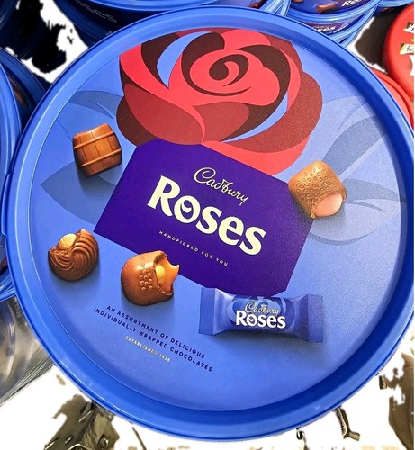 Cadbury roses chocolate 475g - chocolate,