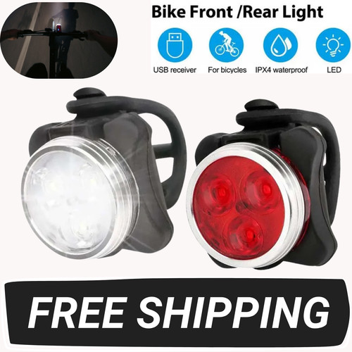 Mountain bike lights - lights, usb