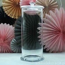 Large glassJar Candy Biscuit