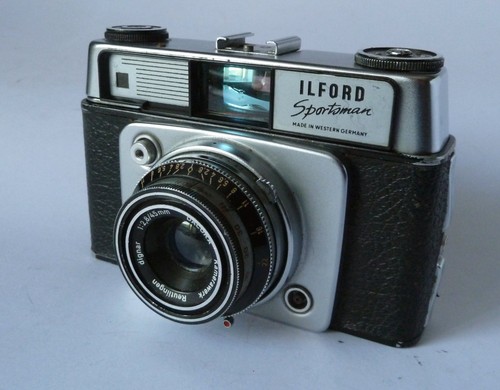 Old vintage camera - camera, ilford