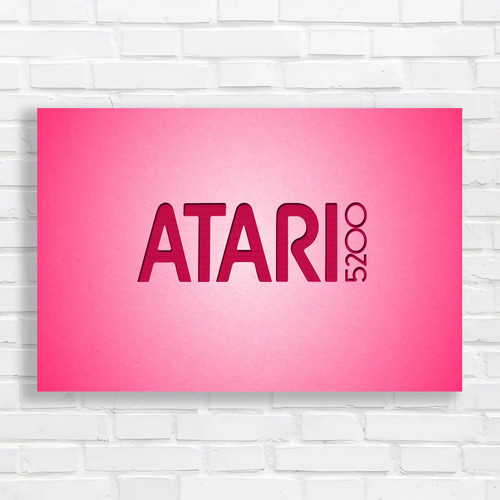 Modern minimalist atari 5200 - atari,