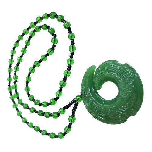Stylish necklace with - stylish, jade