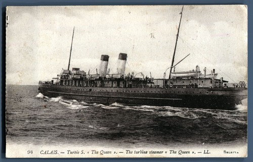 Vintage postcard calais the - postcard,