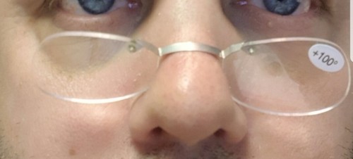 New pince nez armless nose - nez,