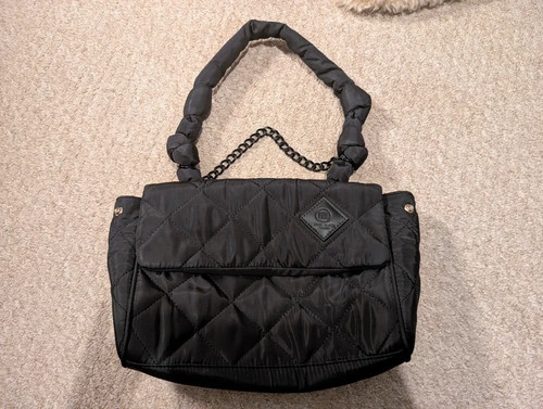 River island black - river, quilted