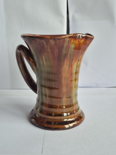 Ewenny pottery mottled brown - ewenny,