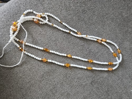 African handmade waist beads - african,