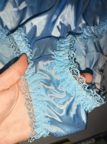 Baby blue satin - baby,