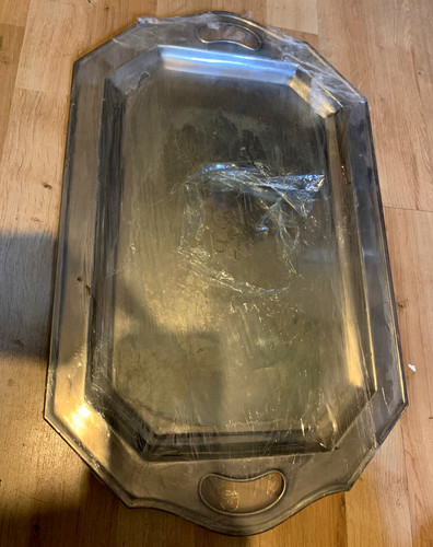Large silver plated polished - plated,
