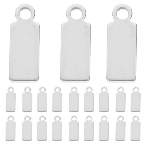 100pcs rectangle stamping - rectangle,