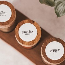 108 x Round Herb & Spice Jar