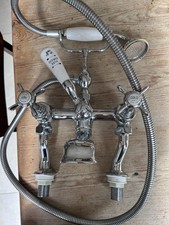 Lefroy Brooks Chrome Deck Mounted Shower Mixer