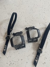 Vintage GT All Terra MTB Toe Straps Black Toe Clip Avalanche Ricochet Xizang