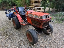 Kubota B1550 Tractor with Farmtrac Mower attachment included