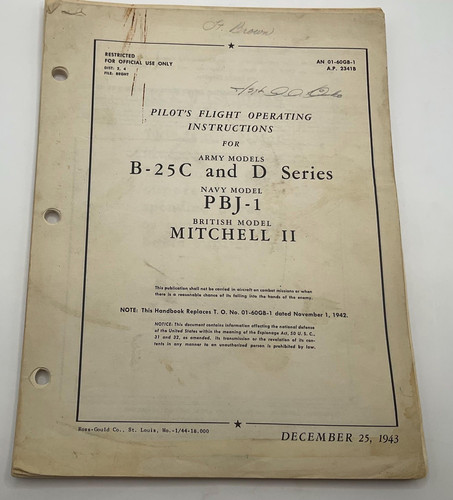 World war 1943 25 - 1943, mitchell