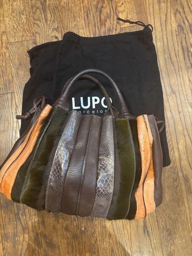 Lupo tote bag leather - tote,