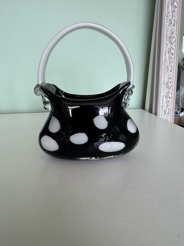 Vintage murano style black - style,
