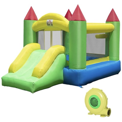 Bouncy castle with slide - with,
