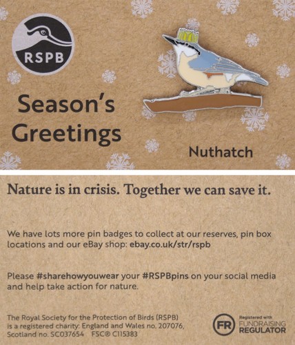Rspb pin badge special - pin,