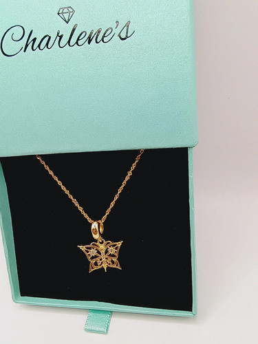 Golden butterfly s925 - , silver
