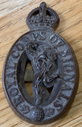 Wwii bakelite royal corps - wwii,