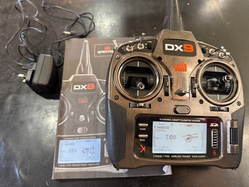 Spektrum dx9 heli plane - spektrum,