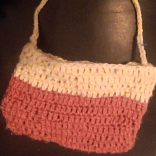 Handmade crochet bag - handmade,